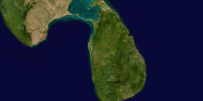 Online-Satelliten-Karte von Sri Lanka