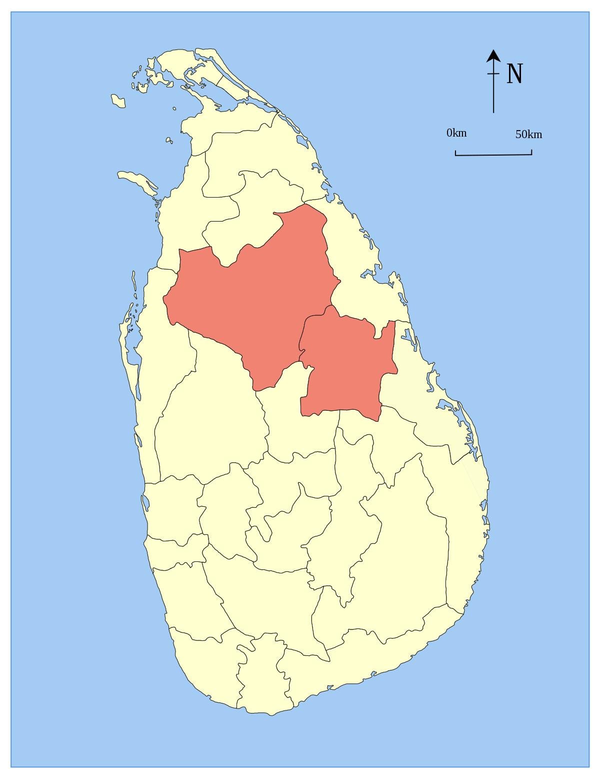 central province, Sri Lanka Karte anzeigen
