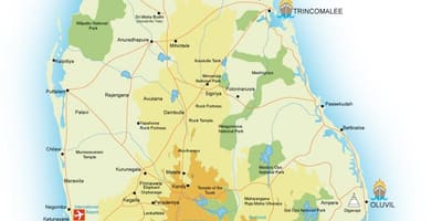 Karte von id office Sri Lanka