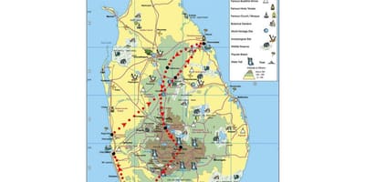 Anzeigen von Symbolen in Sri Lanka