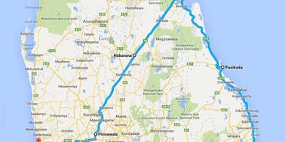 Sri Lanka besten Strände anzeigen