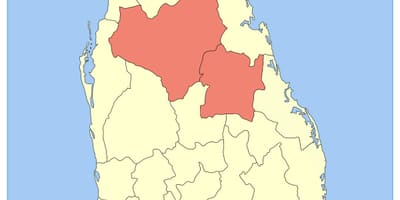 Central province, Sri Lanka Karte anzeigen